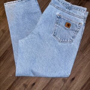 Carhartt Blue Relaxed Jeans Classic Style #5046